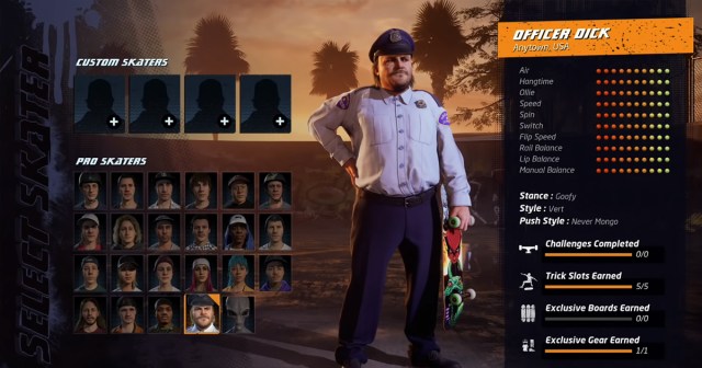 All Cops Are Bastards Even If They Can Collect All Five COMBO Letters While Scoring 12,376,400 Points