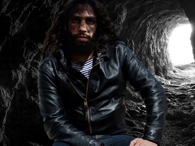 dirty, leather, cave, caveman, long hair, scary, metal, metal head, british