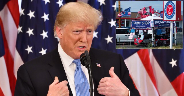 Trump Merch Guy Is Promised He Can Come Up On Stage and Say One Slur