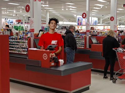 cashier, shoplifting, broke