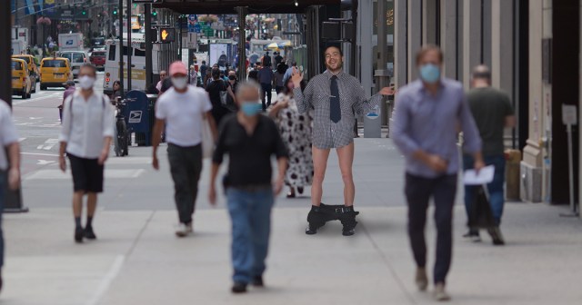 Chris Pontius Leads Voter Awareness Campaign by Showing His Balls to Strangers