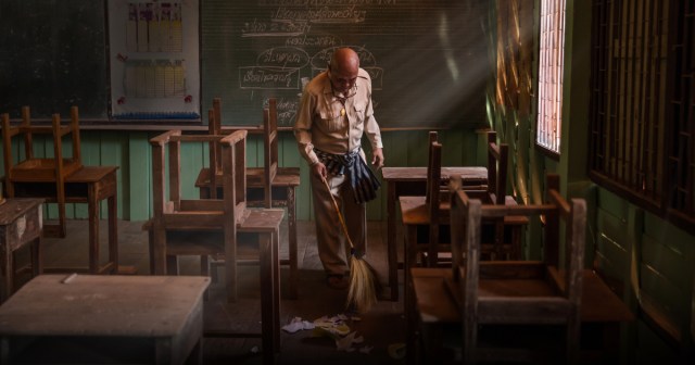 We Thought the School Janitor Killed People in the Boiler Room but Turns Out He’s Just Lonely and Lives Down There and Somehow That’s Much Worse