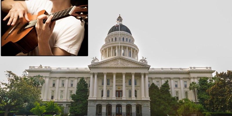 california, acoustic ban, low e