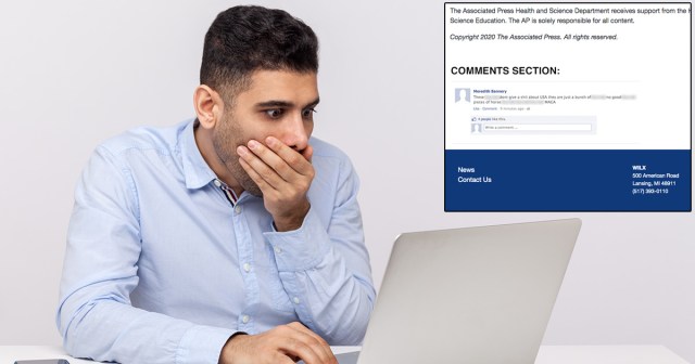 REPORT: Local News Site’s Comment Section More Upsetting Than 4Chan