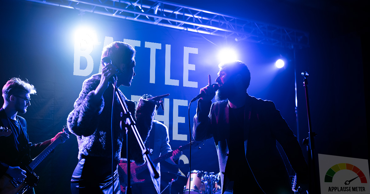 battle of the bands, applausometer, recount
