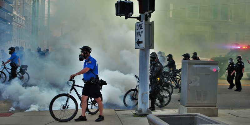 police, tear gas, civil rights