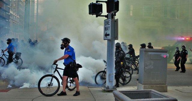 Beautiful Civil Rights Speech Brings Police to Tear Gas