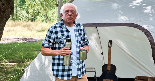Bernie Sanders Hits Appalachian Trail with Acoustic Guitar and Enough Food to Last Until January
