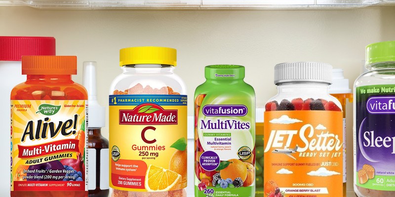 adult, gummy, vitamins