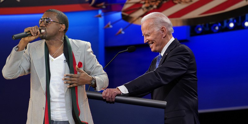 kanye, biden, acceptance, concession