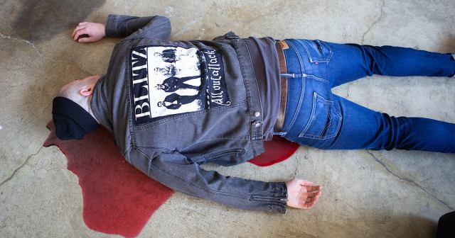 Punk Dies of Multiple Stab Wounds After Falling on Pin Side of Jacket