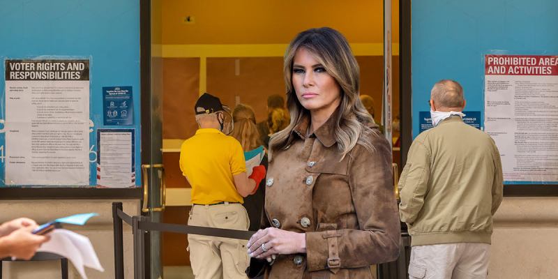 melania, ballots, florida