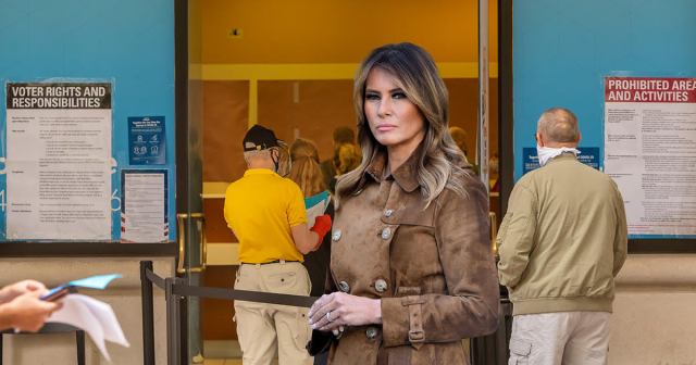 Melania Trump Caught Stuffing Florida Ballot Box With Votes for Biden