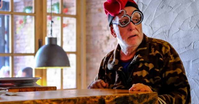 The Next Frank Black? This Bald Guy Is Shouting Nonsense