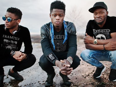 black, punk, squat, wet, water, mud, overcast, cool, denim, tee shirt, cloudy