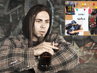 crust punk, vision board