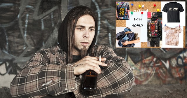 Crust Punk Pins Picture of Even Dirtier Clothes on 2024 Vision Board