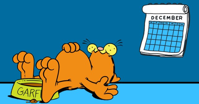 Quarantined Garfield Doesn’t Know What Day He Hates Anymore