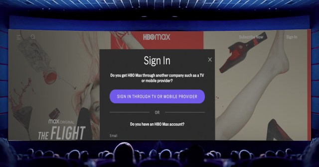 Regal Cinemas Asks to Borrow Friend’s HBO Max Login
