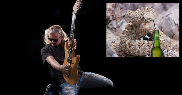 Man Bitten by Drunken Rattlesnake Magically Learns Every Pantera Riff
