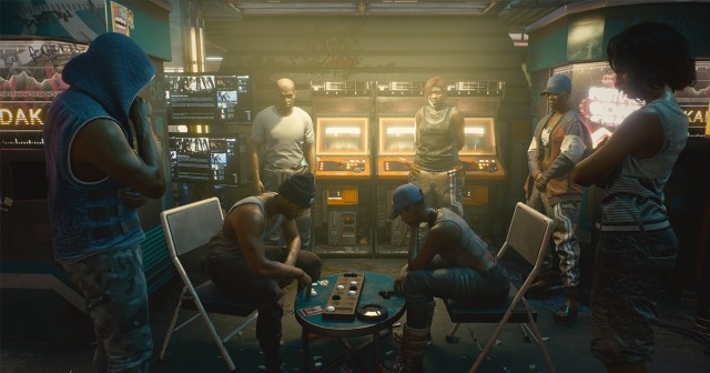 Cyberpunk 2077 Criticized for Unskippable Cutscene Where You Have to Eat Peanuts Even If You’re Allergic