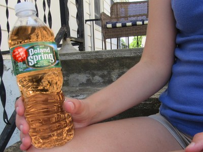 piss, yellow, gross, poland spring, drink, water, recipe, old, stale, smelly, urine, brown