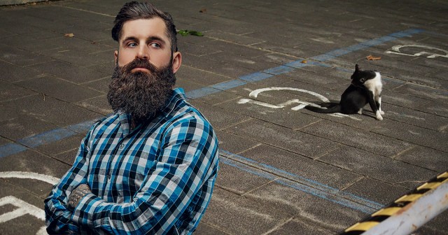 Bearded Man in Flannel Mistakes Cat Piss for Really Good IPA