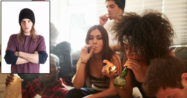 Teen Stoner Amazed to Learn That Homosapiens Once Used Fire to Smoke