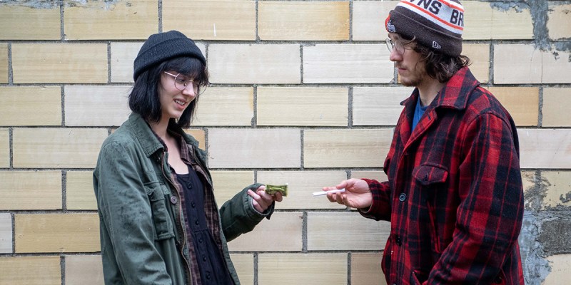 punk, cigarette, dollar