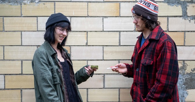 Punk Outraged After Stranger Actually Accepts Her $1 in Exchange for a Cigarette