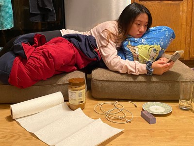 woman, polyamory, bed