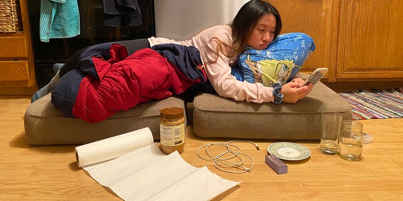 woman, polyamory, bed