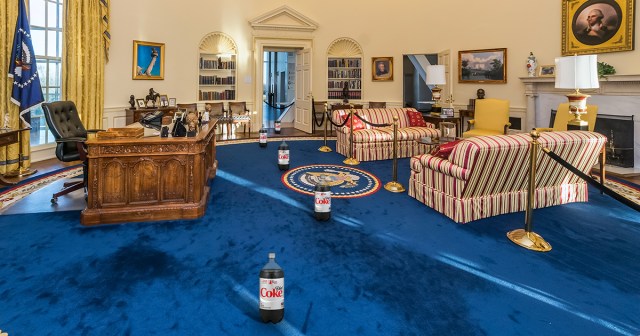 Trail of Diet Cokes Set Up to Ensure Smooth Transition of Power