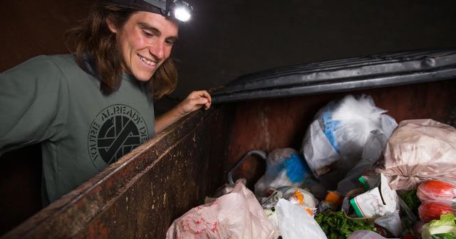 Socially Conscious Crust Punk Only Dumpster Dives at Mom-and-Pop Stores