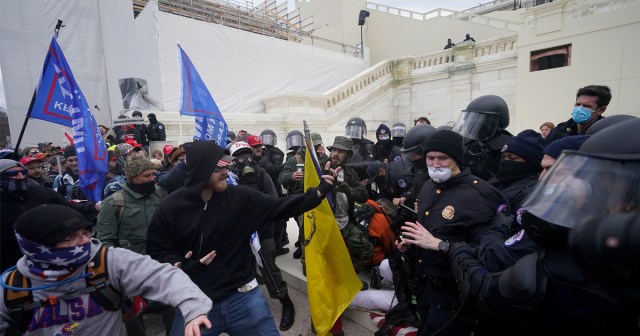 MAGA Protesters Set Police to Easy Mode