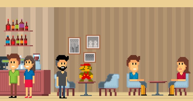 No One at Mario’s High School Reunion Sure What He’s Talking About