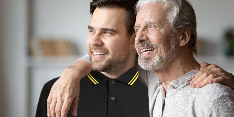 proud boys, hug, father