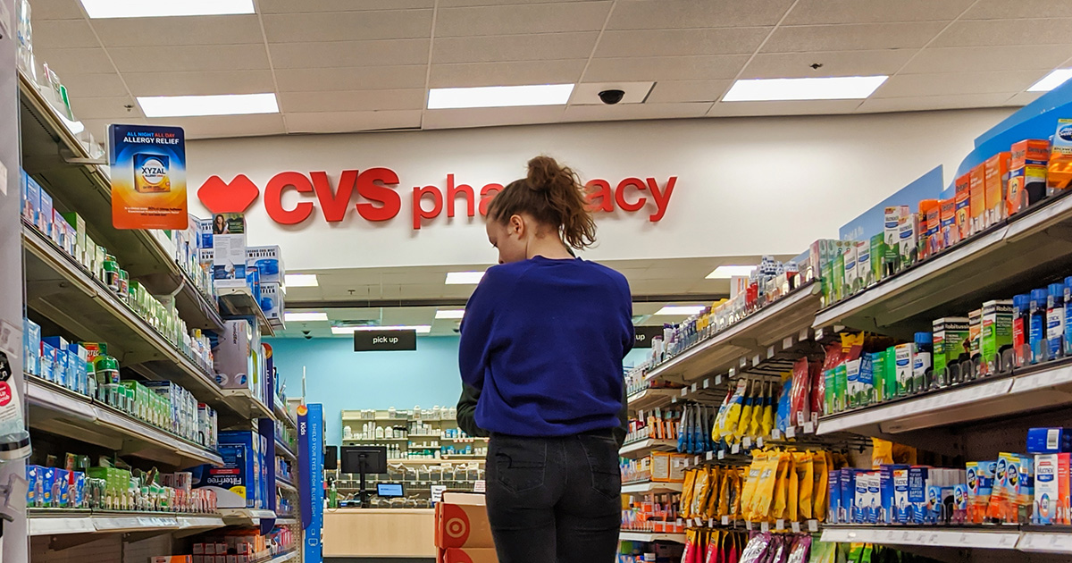 cvs, groceries, broke