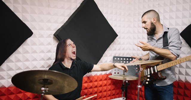 Metal Band Soundproofs Practice Space So Neighbors Can’t Hear Them Fighting