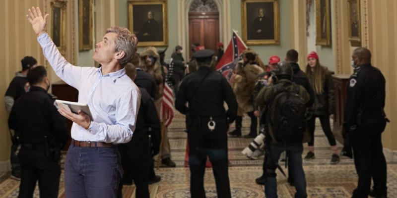 tour guide, capitol building, trump