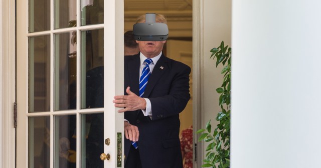Facebook-Banned Trump Livid He Can’t Log Into Oculus