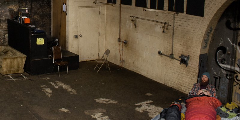 soundguy, venue, locked in