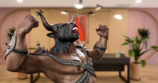 ‘I Hunger for More Movies’ Bellows Minotaur Living Beneath Netflix Headquarters