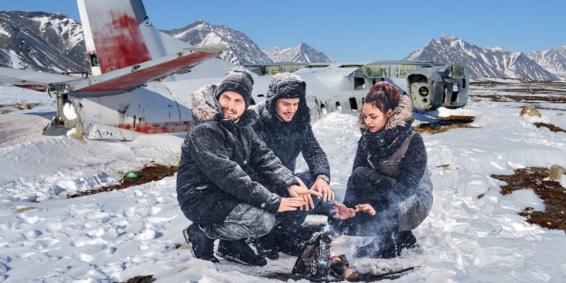 plane crash, mountain, cold, starving, survivors, cannibal, death, meat, scary, death, fire, burn, explode, lost, survival, vegan, plants, plant based