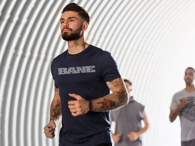 running, shirt, tunnel, man, bane shirt, cool, hardcore, fit, in shape, cool, annoying, lame, jog, breathe, exhausted, weak