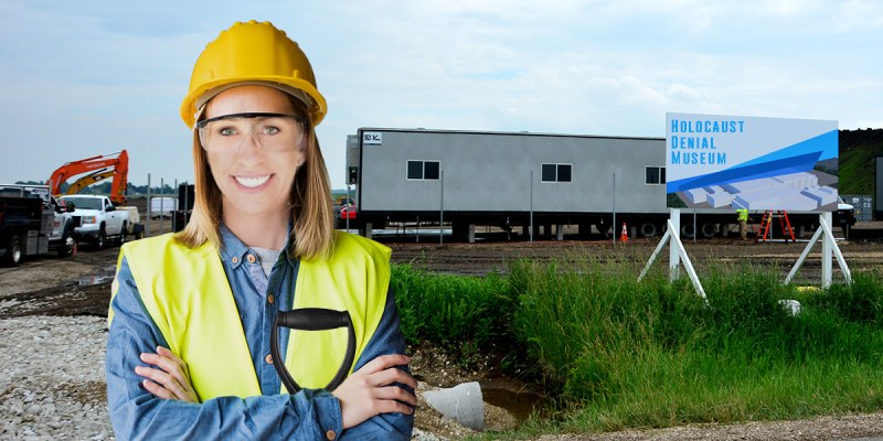 marjorie taylor greene, ground breaking, holocaust denial museum