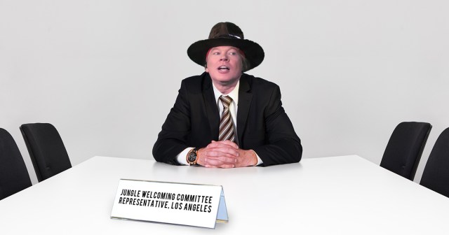 Axl Rose Removed from Jungle Welcoming Committee