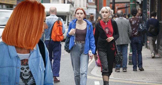 Aging Punk in Misfits Shirt Afraid of Teenage Punk Wearing Misfits Shirt