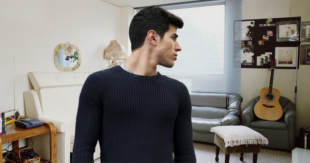 Sexual Tension Between Man and Acoustic Guitar Through the Roof