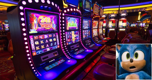 Sonic the Hedgehog Found Crushed to Death Inside Vegas Slot Machine